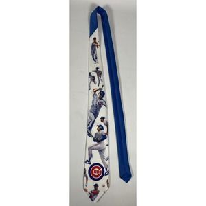 Chicago Cubs Ryan Sandberg Neck Tie Ralph Marlin & Co. 54” Vintage 1991